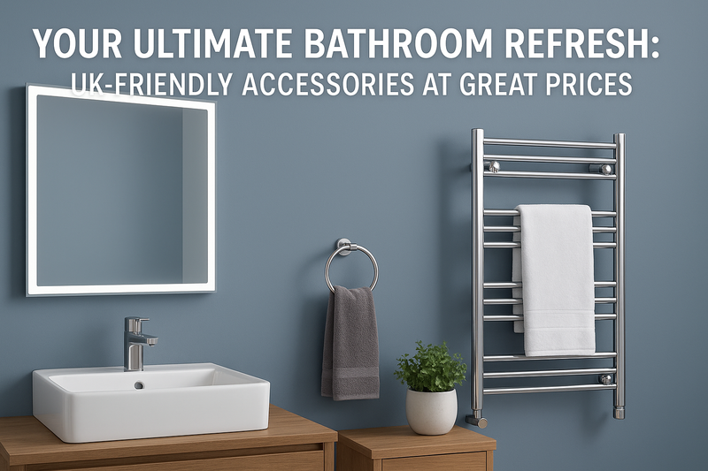 Your Ultimate Bathroom Refresh: UK-Friendly Accessories at Great Prices