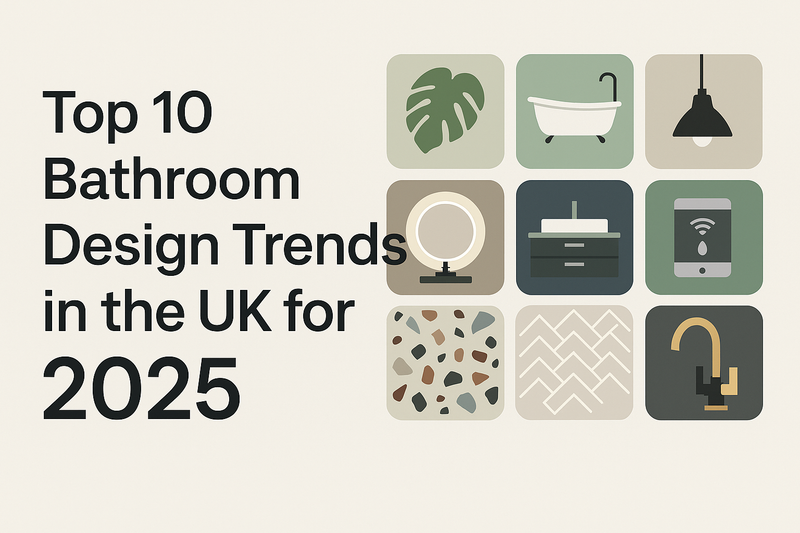 Top 10 Bathroom Design Trends in the UK for 2025