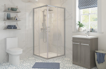 Corner Entry Enclosures