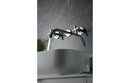 Abode Serenitie Wall Mounted Basin/Bath Mixer - Chrome