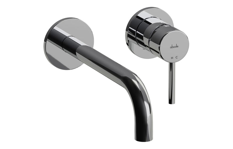 Abode Harmonie Wall Mounted Basin / Bath Mixer - Chrome