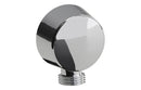 Abode Euphoria Circular Wall Outlet - Chrome
