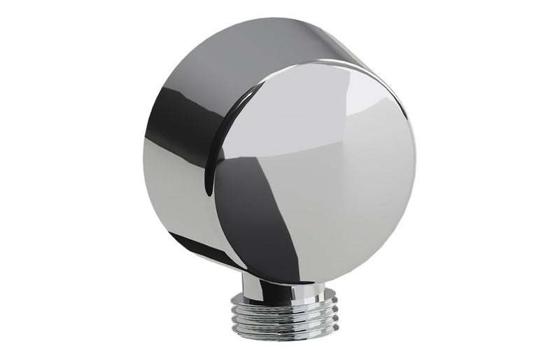 Abode Euphoria Circular Wall Outlet - Chrome