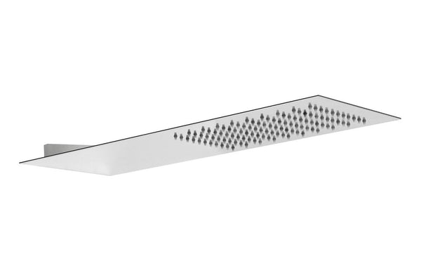 Abode Storm Slimline 3mm Wall Mounted Showerhead - Stainless Steel