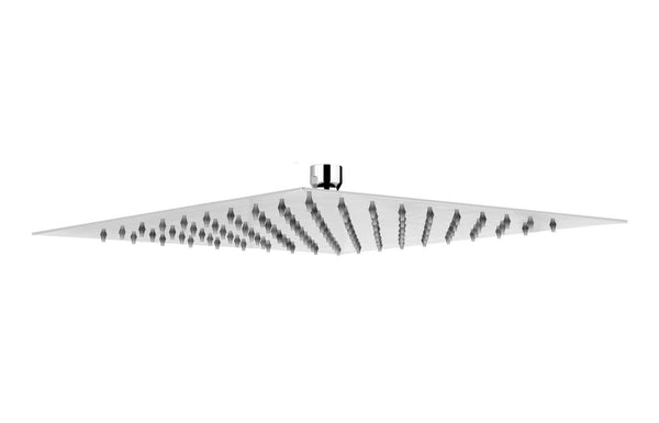 Abode Storm Slimline 300x300x3mm Square Showerhead - Stainless Steel