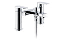 Abode Aquip Deck Mounted Bath Shower Mixer - Chrome