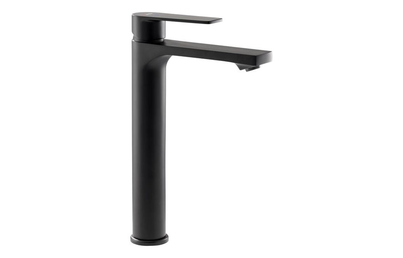 Abode Aquip Tall Basin Mixer - Matt Black