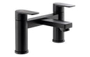Abode Aquip Deck Mounted Bath Filler - Matt Black