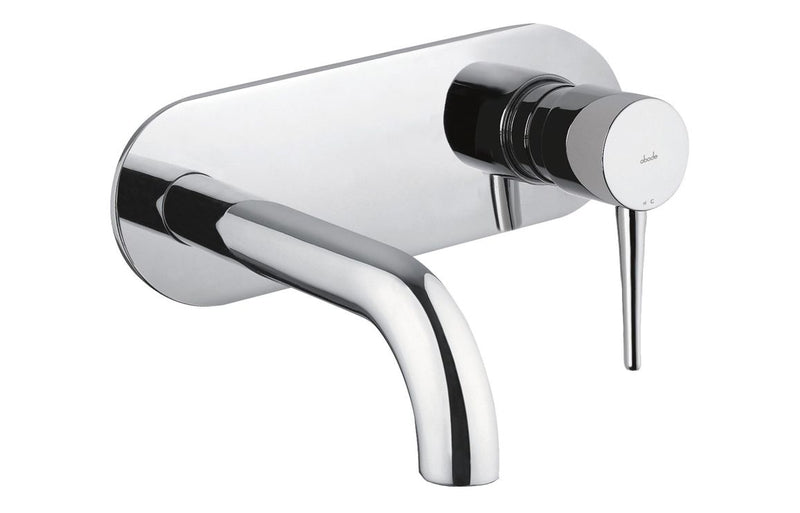 Abode Chao Wall Mounted Basin Mixer - Chrome