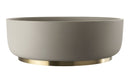 Abode Cava 375mm Round Basin - Pebble Grey