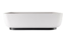 Abode Cava 450x350mm Tablet Basin - Chalk White