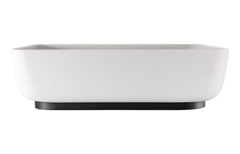 Abode Cava 450x350mm Tablet Basin - Chalk White
