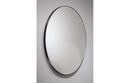 Abode Mayar 600mm Round Mirror - Matt Black