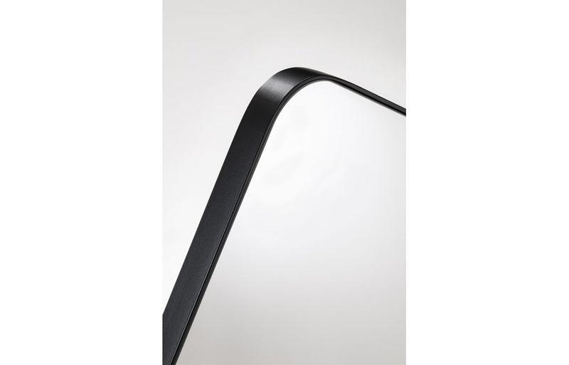 Abode Mayar 450x900mm Tablet LED Mirror - Matt Black