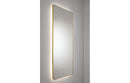 Abode Mayar 450x900mm Tablet LED Mirror - Brushed Brass