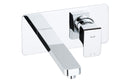 Abode Fervour Pack Offer 5 (Wall Mounted Basin Mixer & Bath Filler) - Chrome