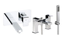 Abode Fervour Pack Offer 6 (Wall Mounted Basin Mixer & Bath/Shower Mixer) - Chrome