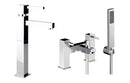 Abode Zeal Pack Offer 4 (Tall Basin Mixer & Bath/Shower Mixer) - Chrome