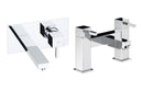 Abode Zeal Pack Offer 5 (Wall Mounted Basin Mixer & Bath Filler) - Chrome