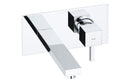 Abode Zeal Pack Offer 5 (Wall Mounted Basin Mixer & Bath Filler) - Chrome