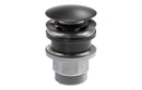 Abode Uno Basin Clicker Waste Universal - Matt Black