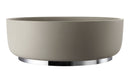 Abode Cava Round Basin Plinth - Chrome