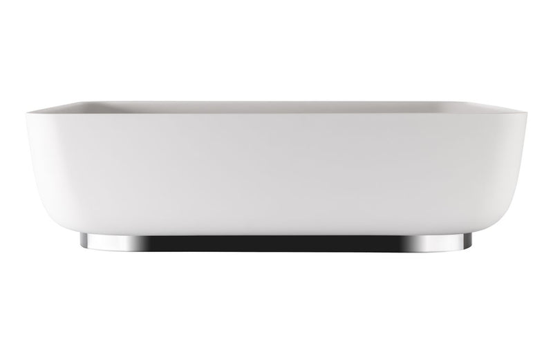 Abode Cava Tablet Basin Plinth - Chrome