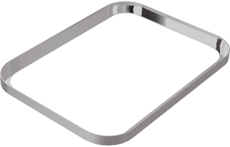 Abode Cava Tablet Basin Plinth - Chrome