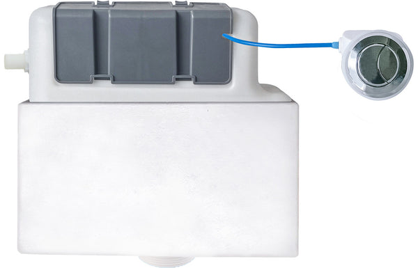 Harmony Airshire Concealed Cistern - White