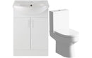 Harmony Lara 550mm Vanity & C/C Toilet Pack