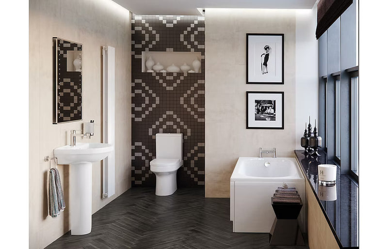 Harmony Lara 550mm Vanity & C/C Toilet Pack