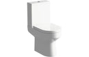 Harmony Rose 410mm F/S Basin Unit & C/C Toilet Pack - Anthracite Gloss