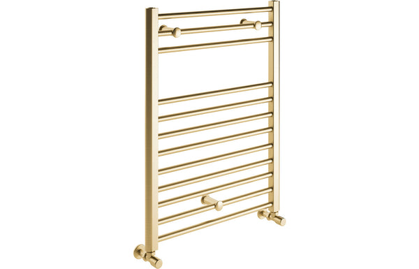 Harmony Serena Straight 30mm Ladder Radiator (500x800x30mm) - Brushed Brass
