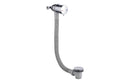 Harmony Bath Overflow Filler with Integrated Valve - Chrome