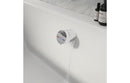 Harmony Bath Overflow Filler with Integrated Valve - Brushed Bronze