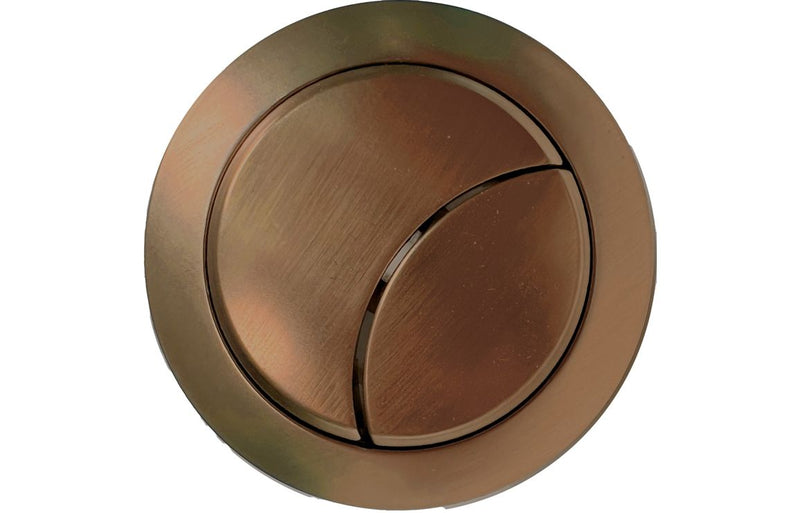 Harmony Dual Push Button (Cable) - Brushed Bronze