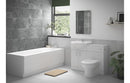 Harmony Lara Full Suite with Rimless BTW WC & Single End Bath