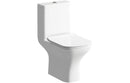 Harmony Rose 510mm Floor Standing Unit & Close Coupled WC Pack - Anthracite Gloss