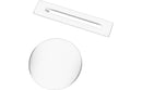 Harmony Floor Standing Bath Overflow & Waste Cover - White