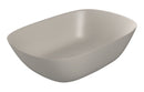 Harmony Quadro 460x320mm Resin Washbowl - Latte