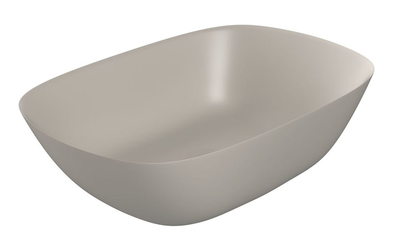 Harmony Quadro 460x320mm Resin Washbowl - Latte