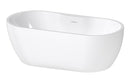 Harmony 2Go Freestanding 1650x745x580mm 0TH Bath - Gloss White