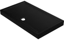 AquaLuxe Tray Riser Set for 40mm Low Profile Rectangular (1400-1700mm) - Matt Black