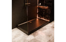 AquaLuxe Tray Riser Set for 40mm Low Profile Rectangular (1400-1700mm) - Matt Black