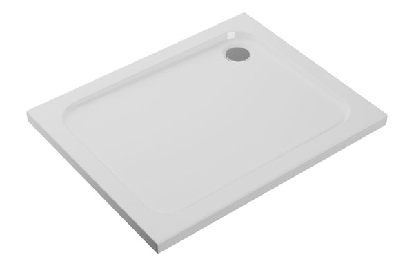 Harmony 2Go 45mm Low Profile 1200x900mm Rectangular Tray & Waste - White