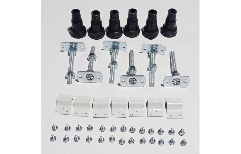 Harmony 2Go 45mm Low Profile Square & Rectangular Riser Set - White