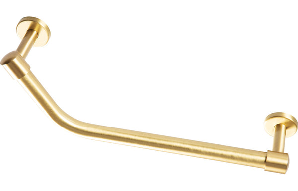 Clarence Grab Rail - Brushed Brass