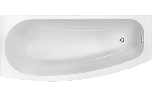 Mia 740mm Wide End Panel - White Gloss