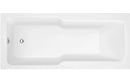Laguna Straight 1700x750x550mm 0TH "C" Shower Bath with Legs