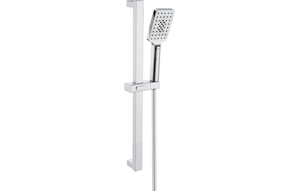 Countess Square Push Button Shower Kit